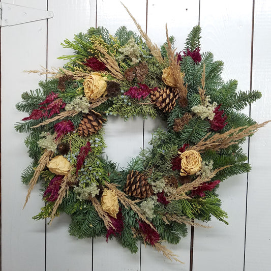 Pre-Sale: Festive Flora Full Wreaths