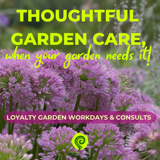 Loyalty Garden Care: 1-Person Workday ($395.00 Total, 50% Due Today)